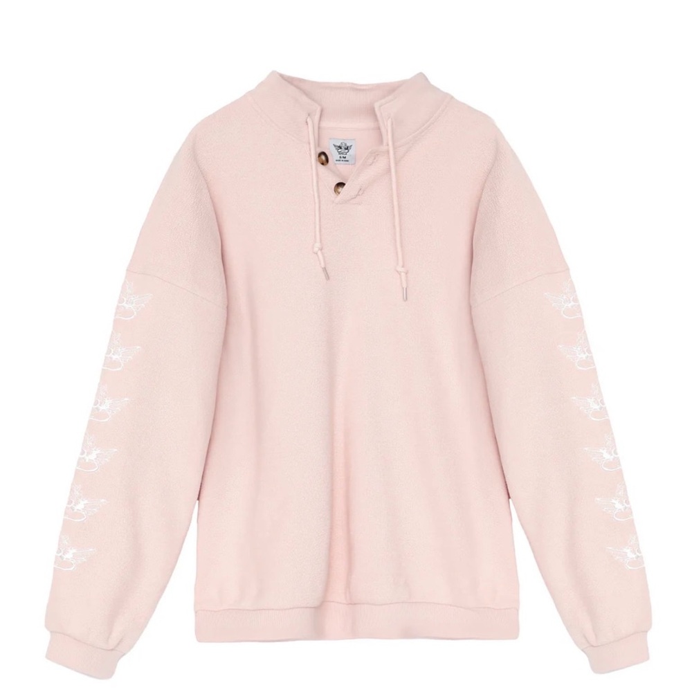 Boys Lie Adore You Henley Crewneck